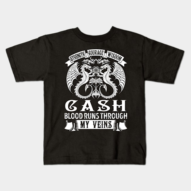 CASH Kids T-Shirt by Kallamor